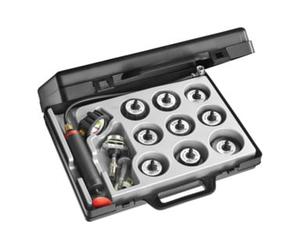 Facom Testeur d'étanchéité Facom pour système de refroidissement, jeu d'adaptateurs dans un coffret plastique, 15 pcs. Quantité:1