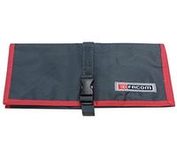 FACOM - Trousse en Nylon pour Outils - N.38A-12B - Sac textile pour Outillage à Main - Pochette pour Travaux - 12 Pochettes - Sacoche d'Atelier pour Professionnel et Passionné de Bricolage, Noir