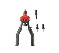 Facom Y.107CPB - Pince à Écrous Aveugles - Actionnement à 2 Mains - Compatible avec 4 Embouchures - Matériau Robuste et Durable - Outillage pour Professionnels et Particuliers Noir/Rouge
