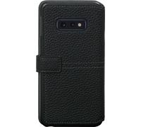 Housse Samsung Galaxy S10e Clapet Porte cartes Effet texturé Noir