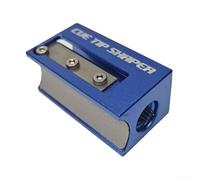 Façonneur de Pointe en Acier Inoxydable pour durable Façonneur | 7 fonctions intégrées, façonnage pour précis, polissage pour rapide, idéal pour snooker et billard français(Blue)