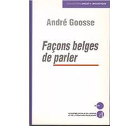 Facons belges de parler