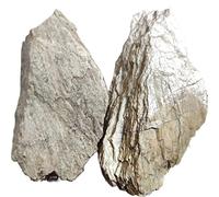 FACSER Cristal naturel brut 500 g Pierre phyllite naturelle brute Pierre métamorphique Séricite Pierre de cristal Collection Spécimen Collection Décoration de la maison Pierre