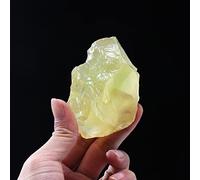 FACSER Cristal Naturel Brut Citrine de Grande Taille Pierre Originale Pierre Non polie Quartz Jaune Ornement de minerai Brut Brut Aromathérapie Cristal DIY Sculpture, Citrine, 200-300g