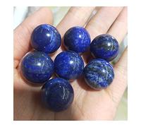 FACSER Cristal naturel pierre brute artisanat naturel lapis lazuli pierre boule de cristal de quartz bleu pierre pierre décor pierres naturelles et minéraux (taille : 3 pièces)
