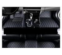FACSER Tapis Voiture Tapis Sol Voiture pour Citroen C5 X C5X 2021-2024 Imperméables Cuir Couvre-Pieds Boue Accessoires D'intérieur Automobile Tapis Sol Antidérapant (Couleur : Noir Noir)