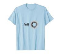 Facteur d'entretien : Graphique Circulaire Minimaliste Moderne T-Shirt, Homme, Bleu Céleste, M