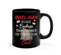 Facteur Parce Que C'Est Trop Cool Mug Drôle Tasse À Thé Céramique Tasse À Café Cadeaux Fantaisie Pour Noël Anniversaire Pâques 330 Ml