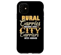 Facteur Rural, postier, postier, Bureau de Poste, RCA Coque pour iPhone 11
