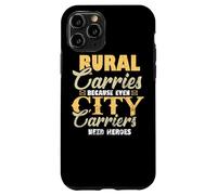 Facteur Rural, postier, postier, Bureau de Poste, RCA Coque pour iPhone 11 Pro