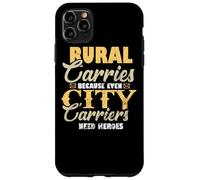 Facteur Rural, postier, postier, Bureau de Poste, RCA Coque pour iPhone 11 Pro Max