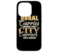 Facteur Rural, postier, postier, Bureau de Poste, RCA Coque pour iPhone 14 Pro