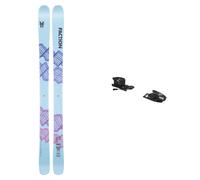 Faction - Fixation de ski Freeride/Freestyle - Pack Prodigy 0.0X Jr 2022 - Bleu Bleu 113 cm