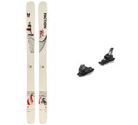 Faction - Fixations de ski alpin - Pack Prodigy 2 Capsule 2026 - Blanc Blanc 159 cm,165 cm