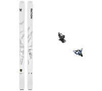 Faction - Fixations de ski de randonnée - Pack Agent 1 2025 en Aluminium - Rouge Rouge 154 cm,162 cm,170 cm,178 cm,186 cm