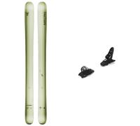 Faction - Fixations de ski de randonnée - Pack Dancer 4 2024 en Aluminium - Kaki Kaki 185 cm