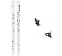 Faction - Fixations de ski de randonnée - Pack Rando Agent 1 White 2026 en Aluminium - Blanc Blanc 170 cm,186 cm,178 cm
