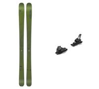 Faction - Fixations de ski freeride/freestyle - Pack Agent 2 alpin 2025 - Kaki Kaki 155 cm