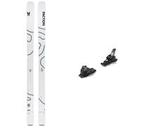 Faction - Fixations de ski freeride/freestyle - Pack Alpin Agent 1 White 2026 - Blanc Blanc 170 cm,186 cm,178 cm