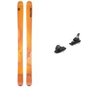 Faction - Fixations de ski freeride/freestyle - Pack Dancer 3 Orange 2025 Orange 164 cm,172 cm,178 cm,183 cm,188 cm