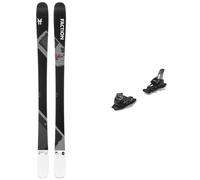 Faction - Fixations de ski Freeride/Freestyle - Pack Prodigy 0 2025 - Noir Noir 150 cm,157 cm,164 cm,171 cm