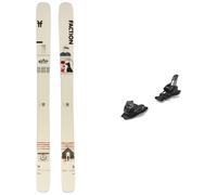 Faction - Fixations de ski freeride/freestyle - Pack Prodigy 3 Capsule 2026 - Blanc Blanc 164 cm
