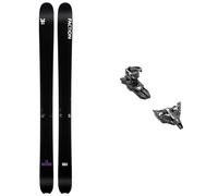 Faction - Packs skis de randonnée - Skis Deep Powder Freeride - Pack La Machine 5 Max 2024 - Noir Noir 178 cm,186 cm