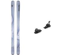 Faction - Packs (skis + fix) - Skis all-mountain - Pack Dancer 1 Grey 2025 en Bois - Gris Gris 154 cm,170 cm,178 cm,186 cm