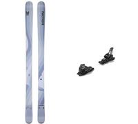Faction - Packs (skis + fix) - Skis all-mountain - Pack Dancer 1 Grey 2025 en Bois - Gris Gris 170 cm,178 cm,186 cm