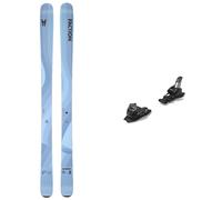 Faction - Packs (skis + fix) - Skis all-mountain - Pack Dancer 2 Blue 2025 en Bois - Bleu Bleu 155 cm,163 cm,177 cm