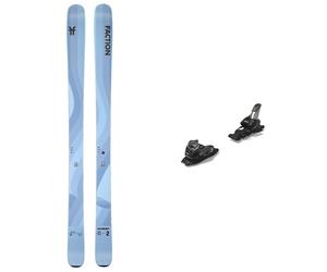 Faction - Packs (skis + fix) - Skis all-mountain - Pack Dancer 2 Blue 2025 en Bois - Bleu Bleu 155 cm