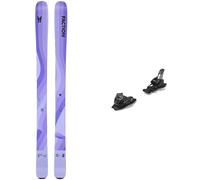 Faction - Packs (skis + fix) - Skis all-mountain - Pack Dancer 2 Purple 2026 en Bois - Violet Violet 155 cm,163 cm,182 cm
