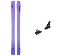 Faction - Packs (skis + fix) - Skis all-mountain - Pack Dancer 99 2027 - Violet Violet 177 cm,188 cm