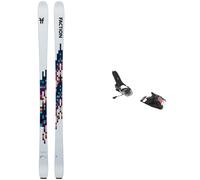 Faction - Packs (skis + fix) - Skis de bosses - Pack Le Mogul Ski 2026 - Blanc Blanc 140 cm