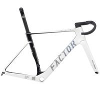 Factor Kit cadre en carbone OSTRO V.A.M. Disc T47a Shimano blanc nacré-chrome blanc 56 cm. 100 mm x 38 cm. SB 0 mm