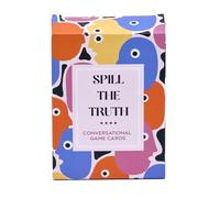 FACTOR NOTES Jeu de cartes de conversation pour adultes : déverser la vérité