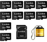 Factory 128MB Micro SD Card, 10 Inch Package, Small Capacity for Small Files, Not for Camera, Phone (Not GB, 1024MB=1GB)