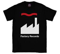 Factory Records Retro Record Label Clothing Mens Music T-Shirt Happy Mondays