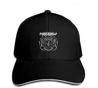 Factorydiy Classique Casquette de Baseball Crest Metal est Powerwolf Snapback ? Chapeau ? Chapeaux de Sports de Plein air Peaked pour Les Amateurs de Hip-hop. Noël Cadeau