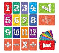 Facts Math Facts Flash Cards, Math Games for Kids | Cartes Flash arithmétiques éducatives pour | Fournitures d'enseignement précoce, Jouets arithmétiques pour pour la Maternelle