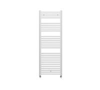 facula - Radiateur Porte-Serviettes à Eau Ocean Blanc 1420x500mm | 3 Supports+purgeur | Connexions 3x1/2