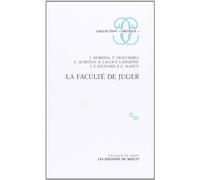 Faculté de juger