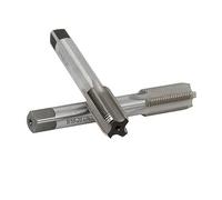 FACULX 9/16-20 Taraud filetage droite et gauche HSS 9/16'' - 20 TPI pour réparation de manivelle de vélo, 2pcs