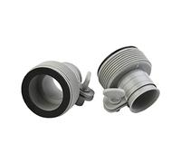 FACULX Adaptateur B pour piscine pour Intex, adaptateurs de tuyau de type B 1,25 à 1,5 pour pompes et adaptateur de tuyau d'eau salée