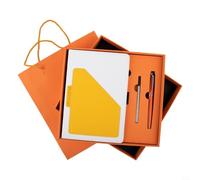 FACULX Agenda Véritable pour a5 Design Élégant pour professionnel Agenda | Proverbes chinois uniques, synthétique pour durable, métal inclus, format pour a5 pratique(Yellow)