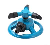 FACULX Arroseur de pelouse rotatif à 360 degrés, tête d'irrigation à couplage rapide, pulvérisation réglable pour l'arrosage du jardin, construction en plastique ABS