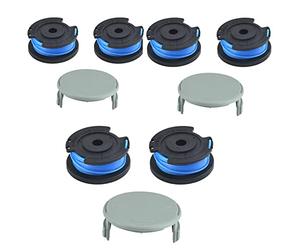 FACULX Bobine de fil de rechange avec capuchon pour débroussailleuse pour Karcher LTR 18-30 Bobine de fil RY124 2.444-016.0