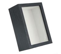 FACULX Boîte d'ombre 3D de 17,8 cm de profondeur pour fleurs et figurines séchées, vitrine à faire soi-même avec 5 cm de profondeur creuse, panneau de densité robuste pour décoration d'intérieur