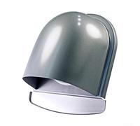 FACULX Bouchons d'aération extérieurs, bouchon d'échappement pour conduit d'air, grille en acier inoxydable, résistant aux intempéries et à la rouille (100#)