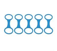 FACULX Clips de support de masque de plongée en silicone pour respiration | Clip élastique en silicone pour tuba de 27 mm de diamètre, support de sangle de masque de plongée pour sécuriser la